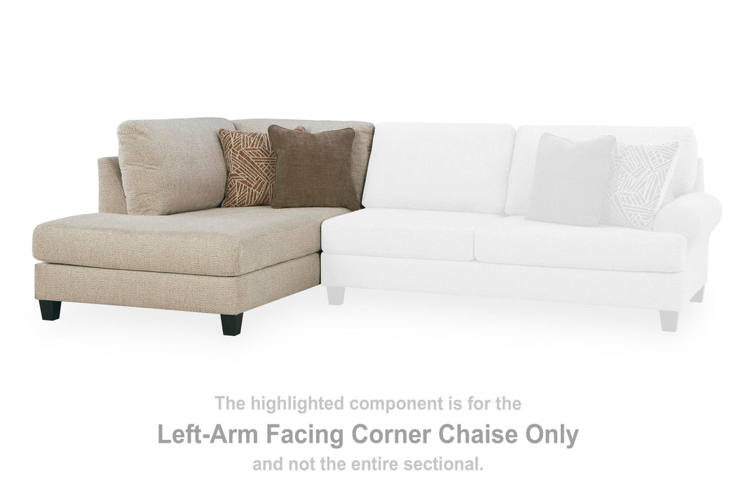 Steelwater Retreat Sectional with Chaise - Venta Furnishings (San Antonio,TX)