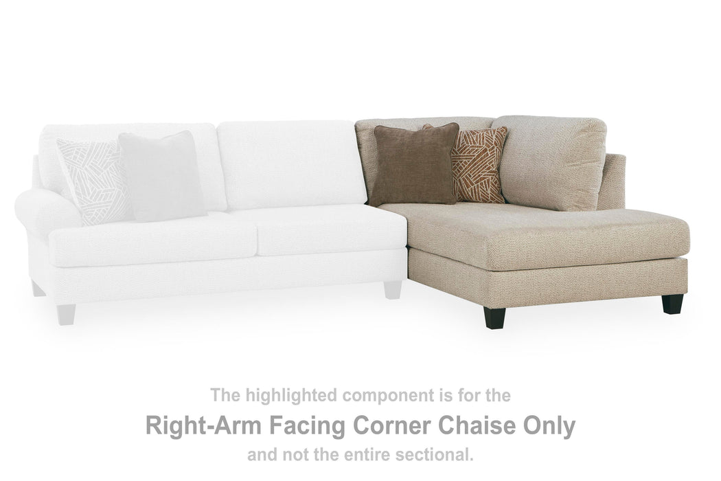 Steelwater Retreat Sectional with Chaise - Venta Furnishings (San Antonio,TX)