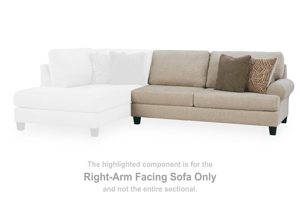 Steelwater Retreat Sectional with Chaise - Venta Furnishings (San Antonio,TX)