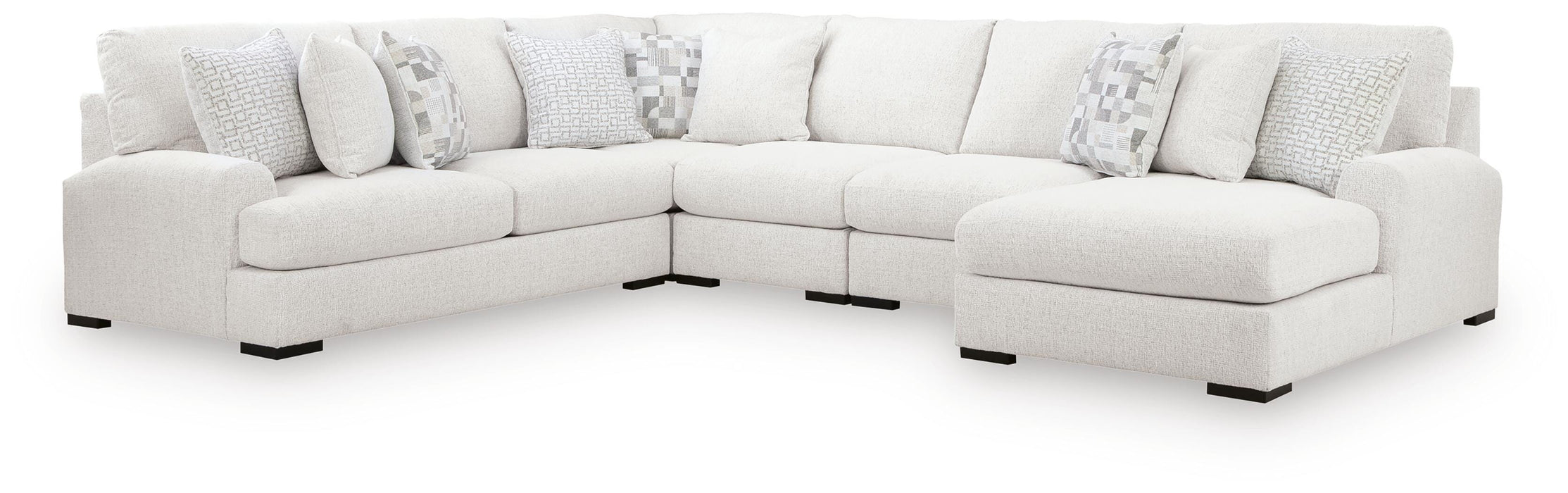 Misty-Lakes Sectional with Chaise - Venta Furnishings (San Antonio,TX)