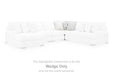 Misty-Lakes Sectional with Chaise - Venta Furnishings (San Antonio,TX)
