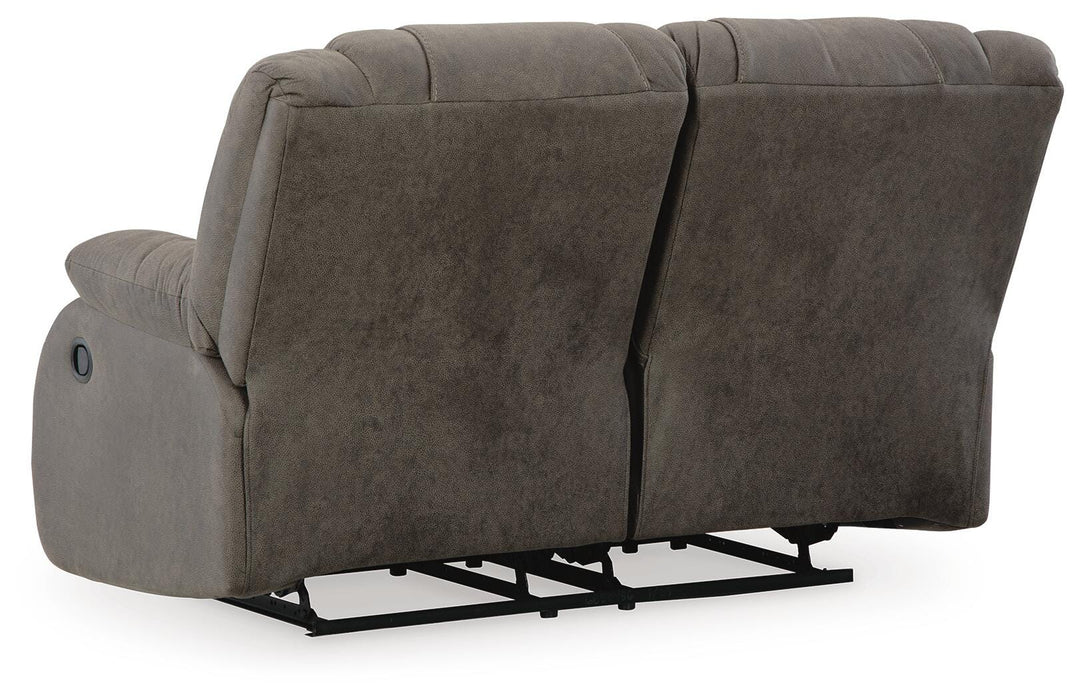First Base Reclining Loveseat - Venta Furnishings (San Antonio,TX)