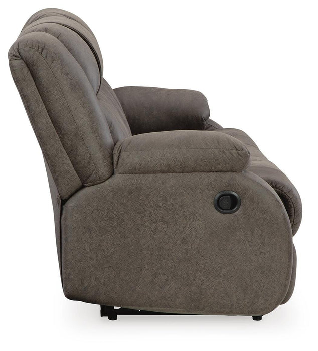 First Base Reclining Sofa - Venta Furnishings (San Antonio,TX)