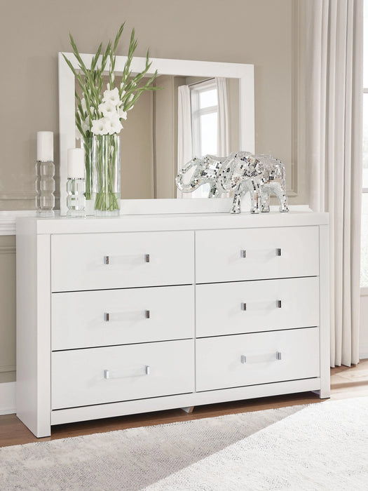 Maeling Dresser and Mirror - Venta Furnishings (San Antonio,TX)