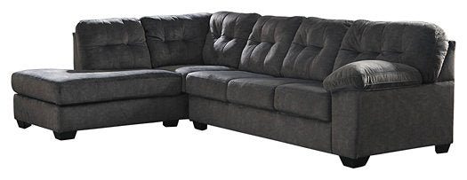 Accrington 2-Piece Sleeper Sectional with Chaise - Venta Furnishings (San Antonio,TX)