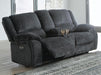 Draycoll Power Reclining Loveseat with Console - Venta Furnishings (San Antonio,TX)