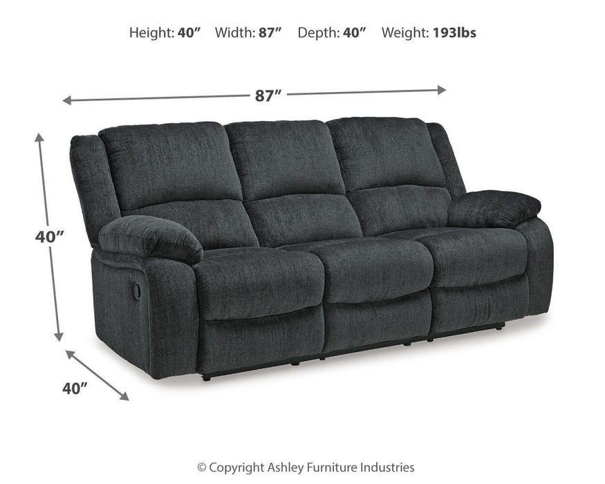 Draycoll Reclining Sofa - Venta Furnishings (San Antonio,TX)