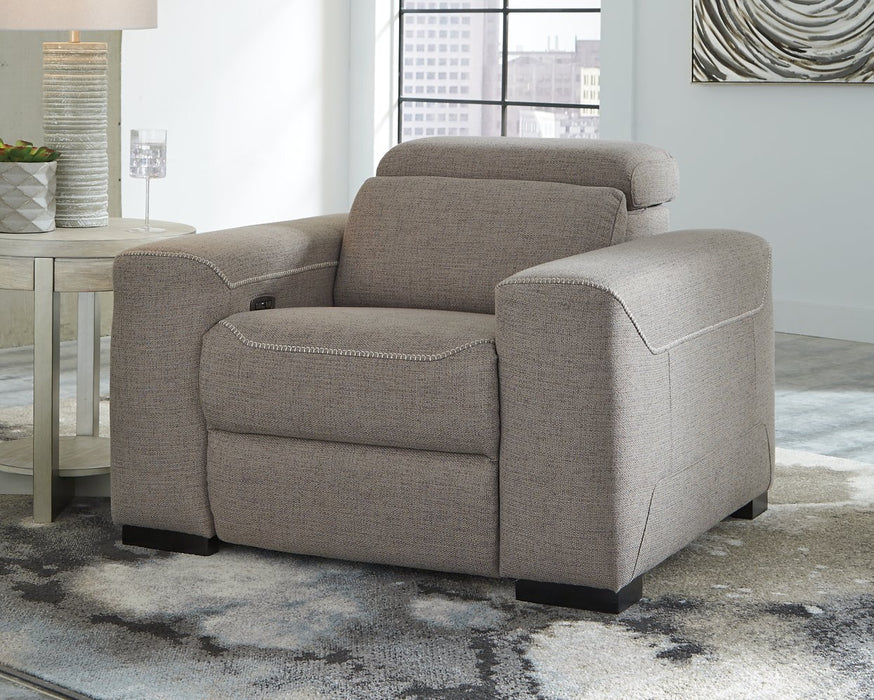 Mabton Power Recliner - Venta Furnishings (San Antonio,TX)