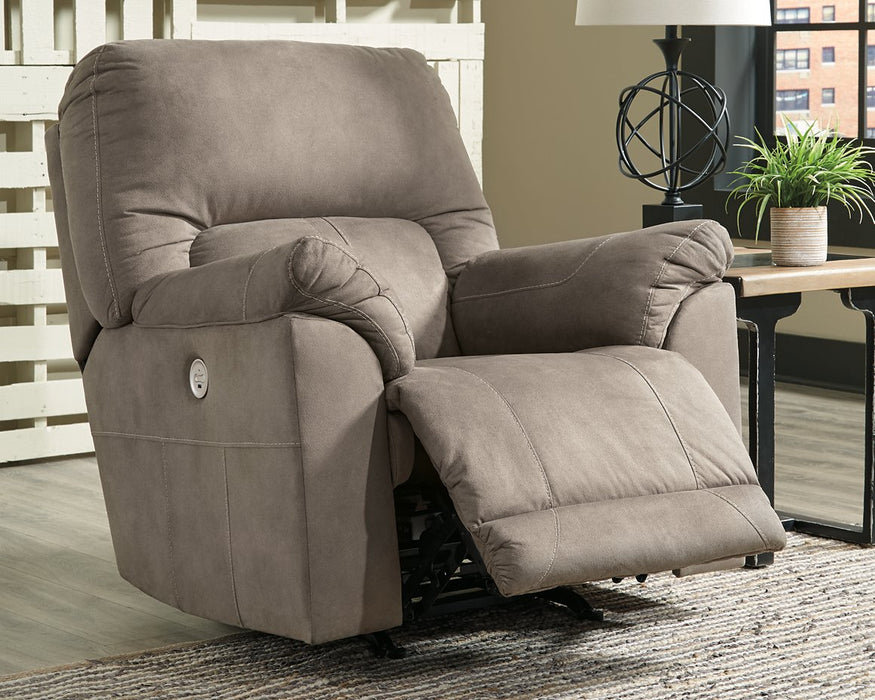 Cavalcade Power Recliner - Venta Furnishings (San Antonio,TX)