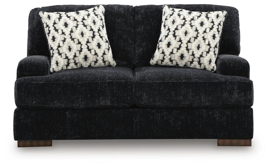 Whitmore Manor Loveseat - Venta Furnishings (San Antonio,TX)