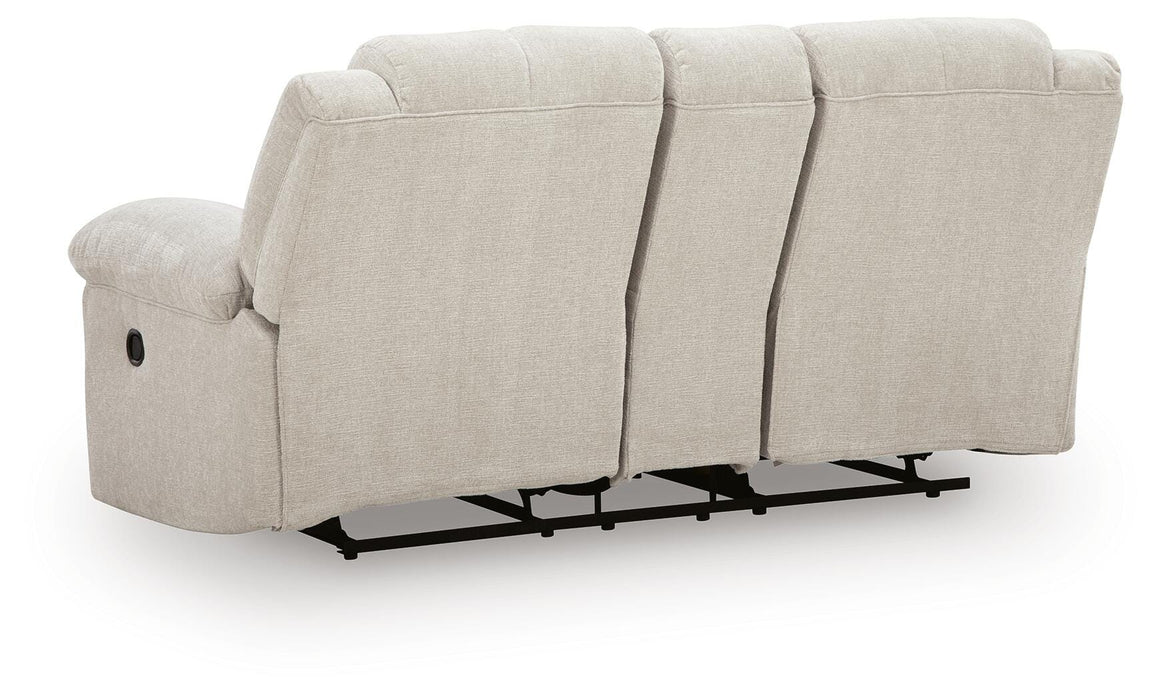 Orlen Reclining Loveseat with Console - Venta Furnishings (San Antonio,TX)