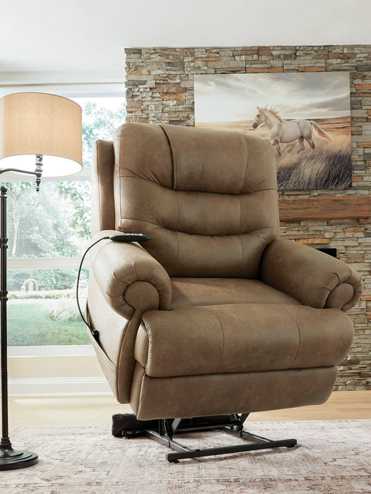 Revived and Restored Power Lift Recliner - Venta Furnishings (San Antonio,TX)