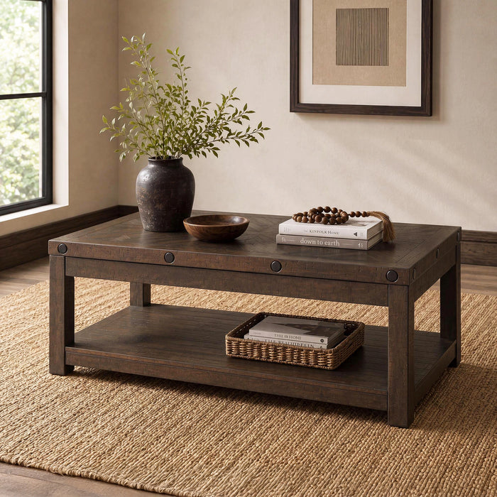 Colorado Occasional Coffee Table w/Lift Top Charcoal