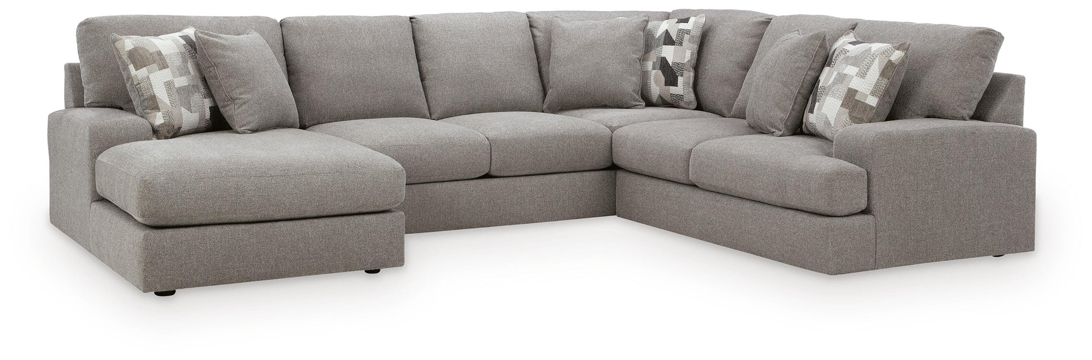 Lindon Sectional with Chaise - Venta Furnishings (San Antonio,TX)