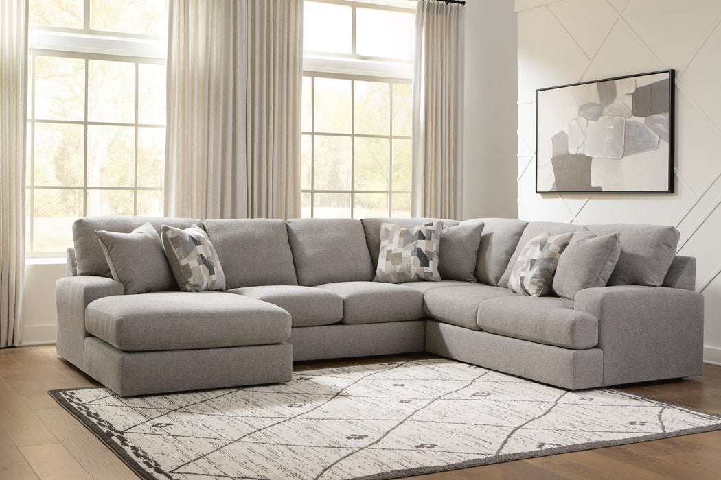 Lindon Sectional with Chaise - Venta Furnishings (San Antonio,TX)