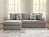 Lindon Sectional with Chaise - Venta Furnishings (San Antonio,TX)