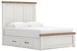 Ashley Savonport Queen Panel Bed with Storage