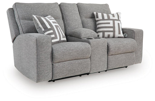 Biscoe Power Reclining Loveseat - Venta Furnishings (San Antonio,TX)