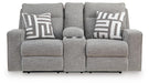 Biscoe Power Reclining Loveseat - Venta Furnishings (San Antonio,TX)
