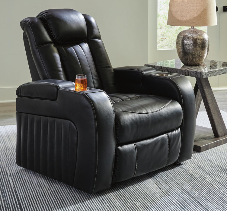 Caveman Den Power Recliner - Venta Furnishings (San Antonio,TX)