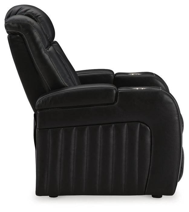 Caveman Den Power Recliner - Venta Furnishings (San Antonio,TX)