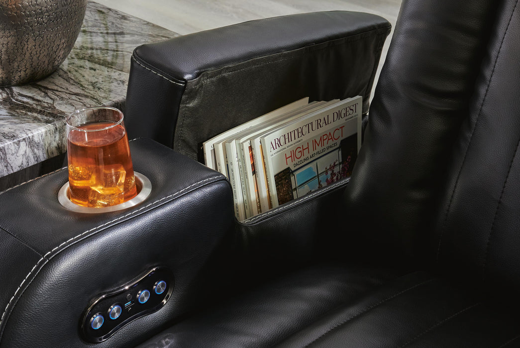 Caveman Den Power Recliner - Venta Furnishings (San Antonio,TX)