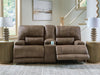Beckley Place Power Reclining Loveseat with Console - Venta Furnishings (San Antonio,TX)