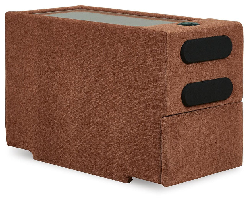 Modmax Balanced Sectional with Audio and Storage Consoles - Venta Furnishings (San Antonio,TX)