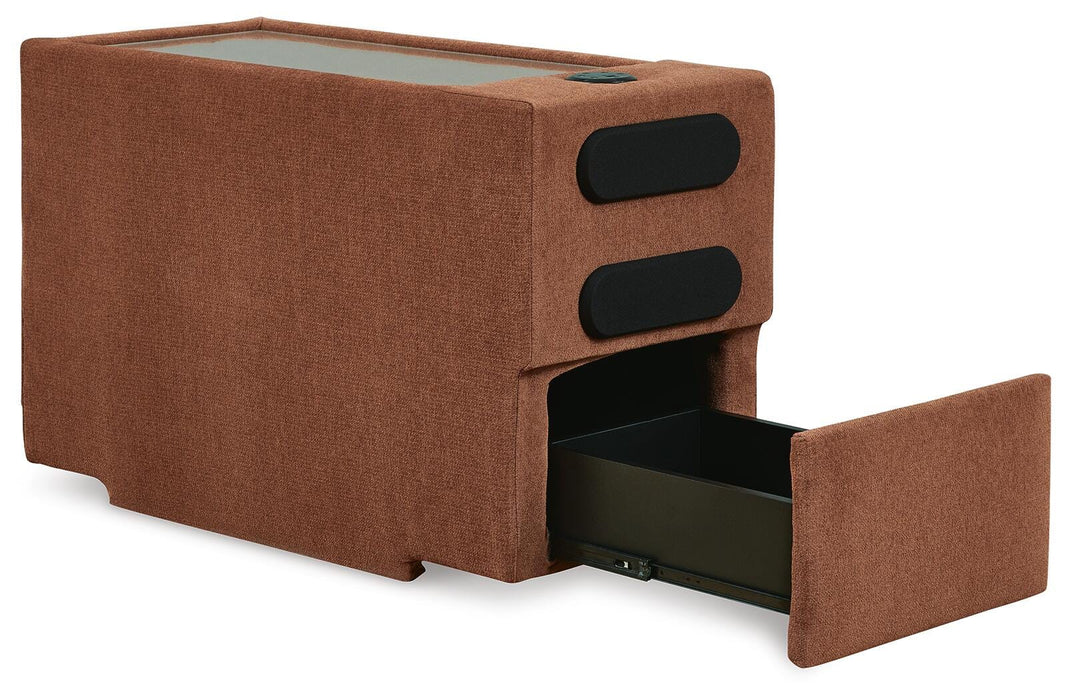 Modmax Balanced Sectional with Audio and Storage Consoles - Venta Furnishings (San Antonio,TX)