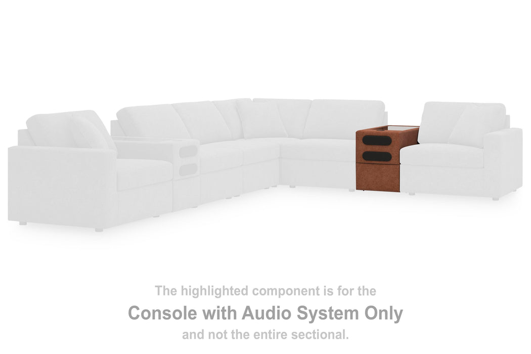 Modmax Balanced Sectional with Audio and Storage Consoles - Venta Furnishings (San Antonio,TX)