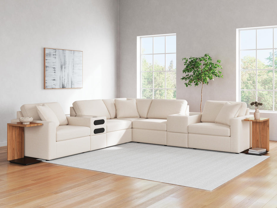 Modmax Balanced Sectional with Audio and Storage Consoles - Venta Furnishings (San Antonio,TX)