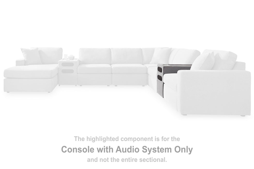 Modmax Balanced Sectional with Audio and Storage Consoles - Venta Furnishings (San Antonio,TX)