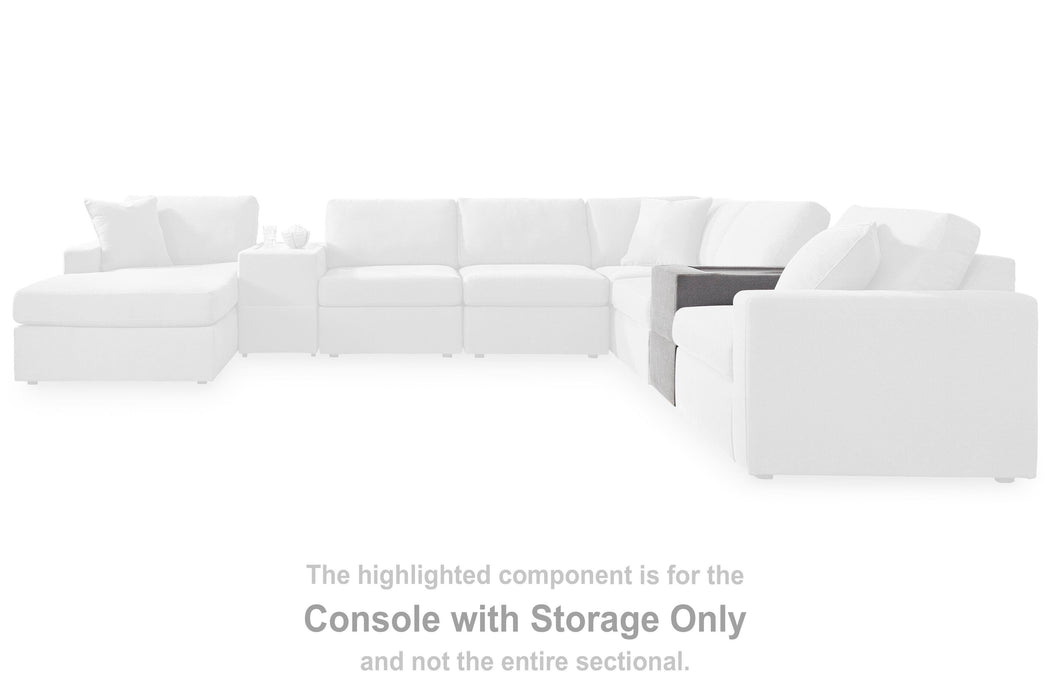 Modmax Balanced Sectional with Audio and Storage Consoles - Venta Furnishings (San Antonio,TX)