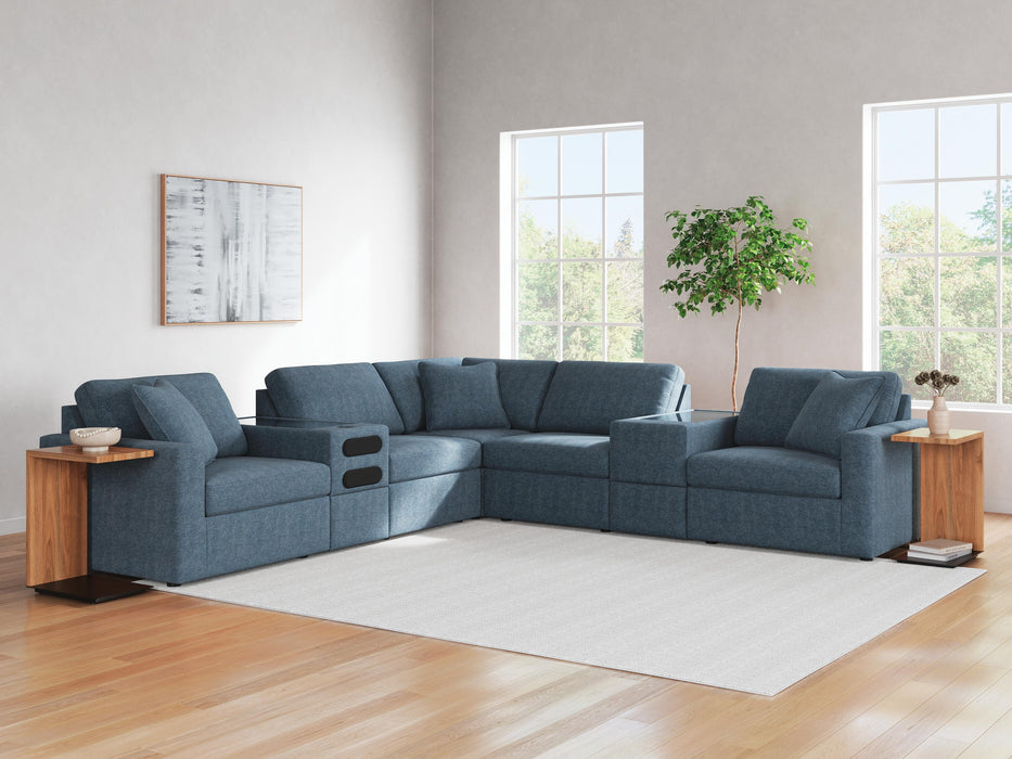 Modmax Balanced Sectional with Audio and Storage Consoles - Venta Furnishings (San Antonio,TX)