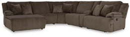Top Tier Reclining Sectional with Chaise - Venta Furnishings (San Antonio,TX)