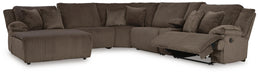 Top Tier Reclining Sectional with Chaise - Venta Furnishings (San Antonio,TX)