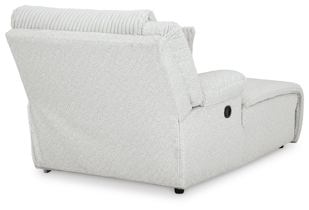 Top Tier Reclining Sectional with Chaise - Venta Furnishings (San Antonio,TX)