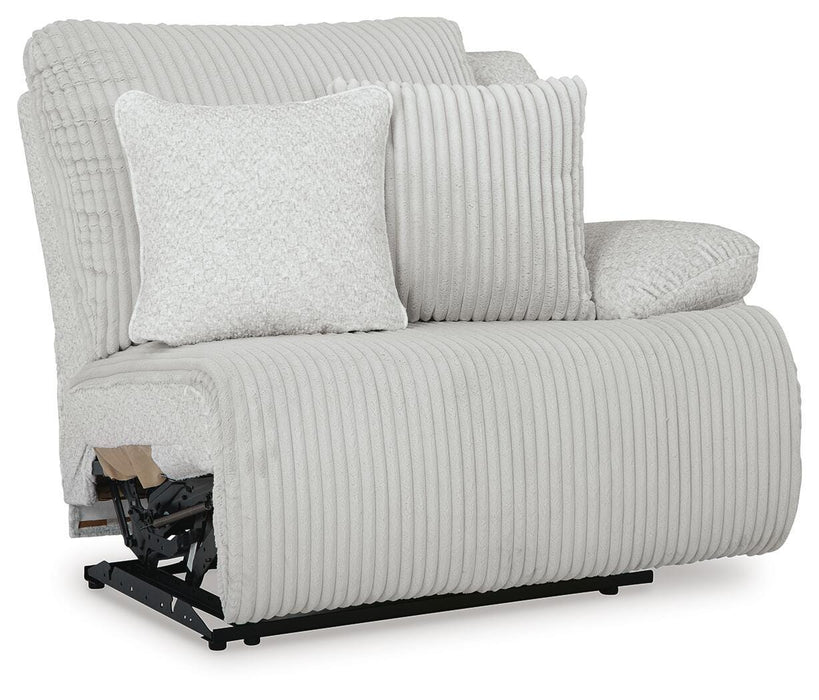 Top Tier Reclining Sectional with Chaise - Venta Furnishings (San Antonio,TX)