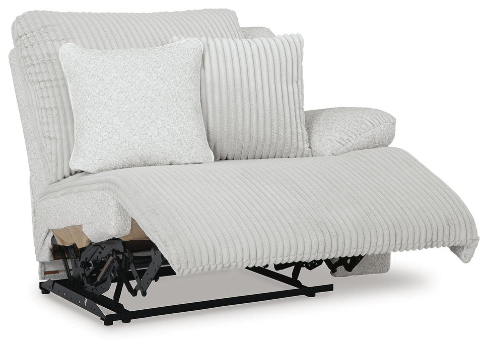 Top Tier Reclining Sectional with Chaise - Venta Furnishings (San Antonio,TX)