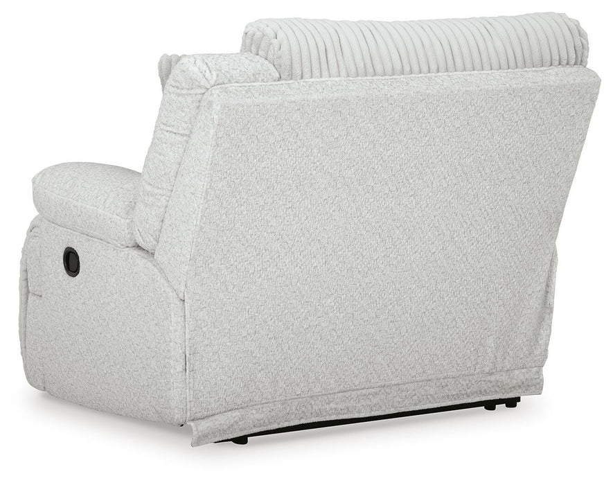 Top Tier Reclining Sectional with Chaise - Venta Furnishings (San Antonio,TX)