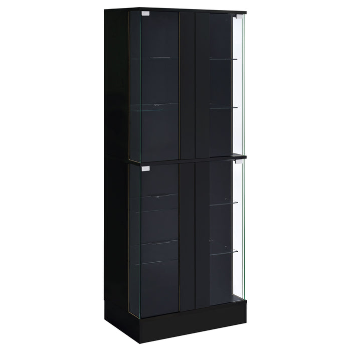 Cabra Curio Cabinet with LED Lighting