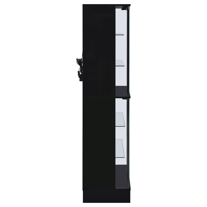 Cabra Curio Cabinet with LED Lighting