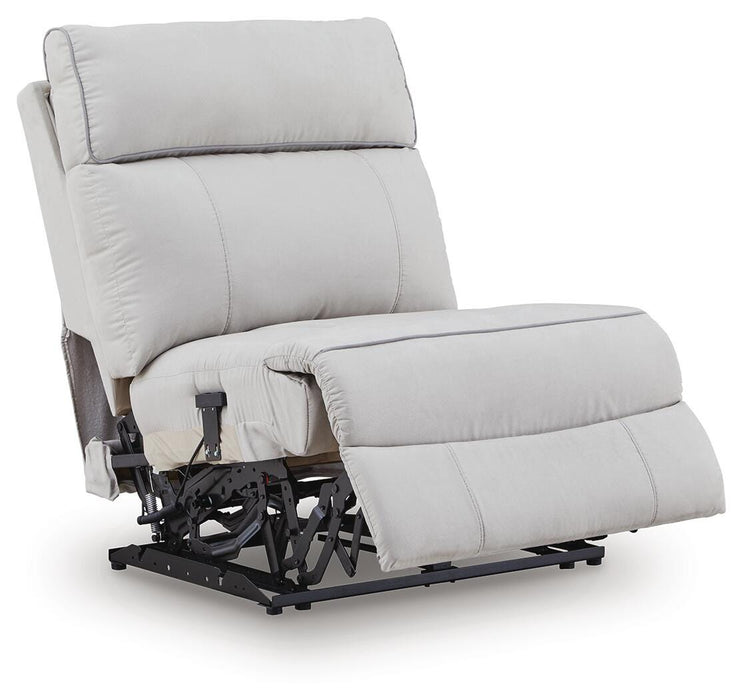 Social Pointe Reclining Sectional with Storage Consoles - Venta Furnishings (San Antonio,TX)