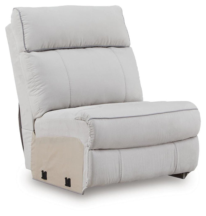 Social Pointe Reclining Sectional with Storage Consoles - Venta Furnishings (San Antonio,TX)