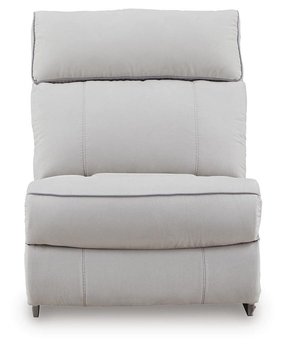 Social Pointe Reclining Sectional with Storage Consoles - Venta Furnishings (San Antonio,TX)