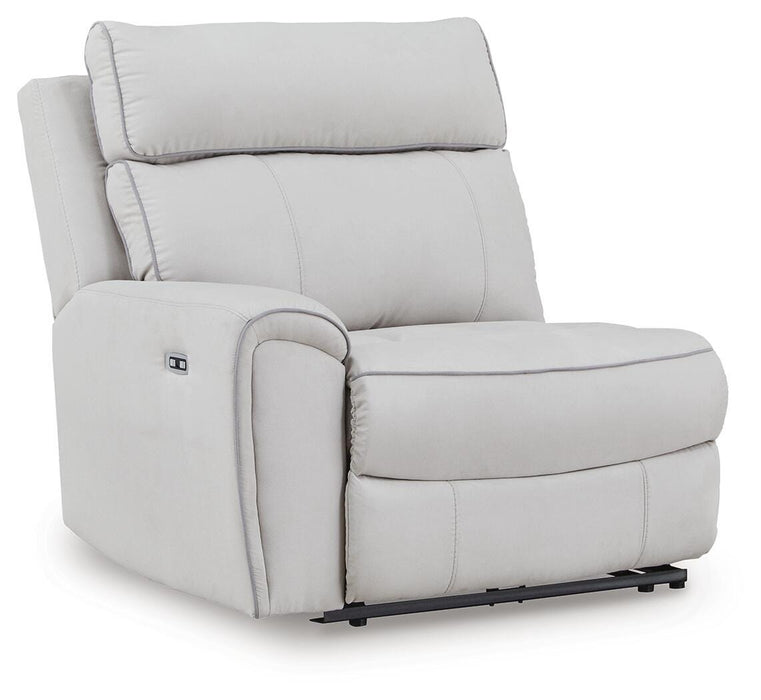 Social Pointe Reclining Sectional with Storage Consoles - Venta Furnishings (San Antonio,TX)