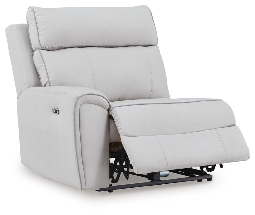 Social Pointe Reclining Sectional with Storage Consoles - Venta Furnishings (San Antonio,TX)