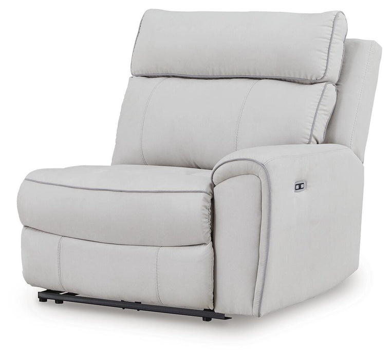 Social Pointe Reclining Sectional with Storage Consoles - Venta Furnishings (San Antonio,TX)