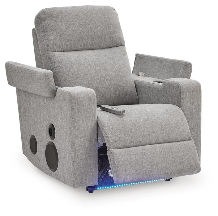 Pineland Power Glider Recliner with Audio System - Venta Furnishings (San Antonio,TX)