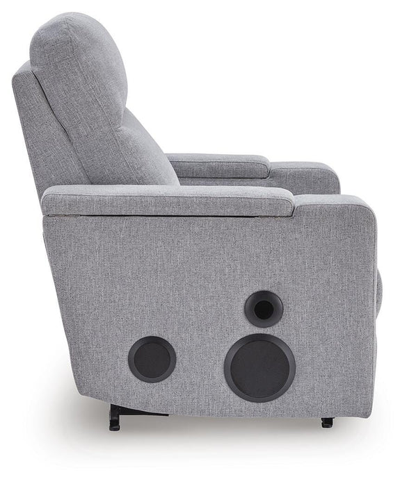 Pineland Power Glider Recliner with Audio System - Venta Furnishings (San Antonio,TX)